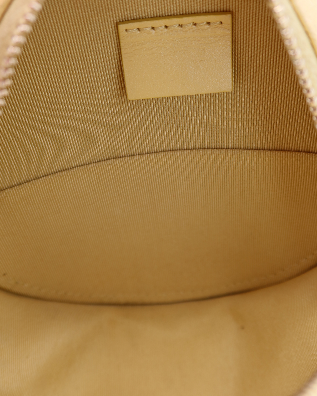 Chanel Round Clutch with Chain Mini Quilted Iridescent Caviar Leather Crossbody