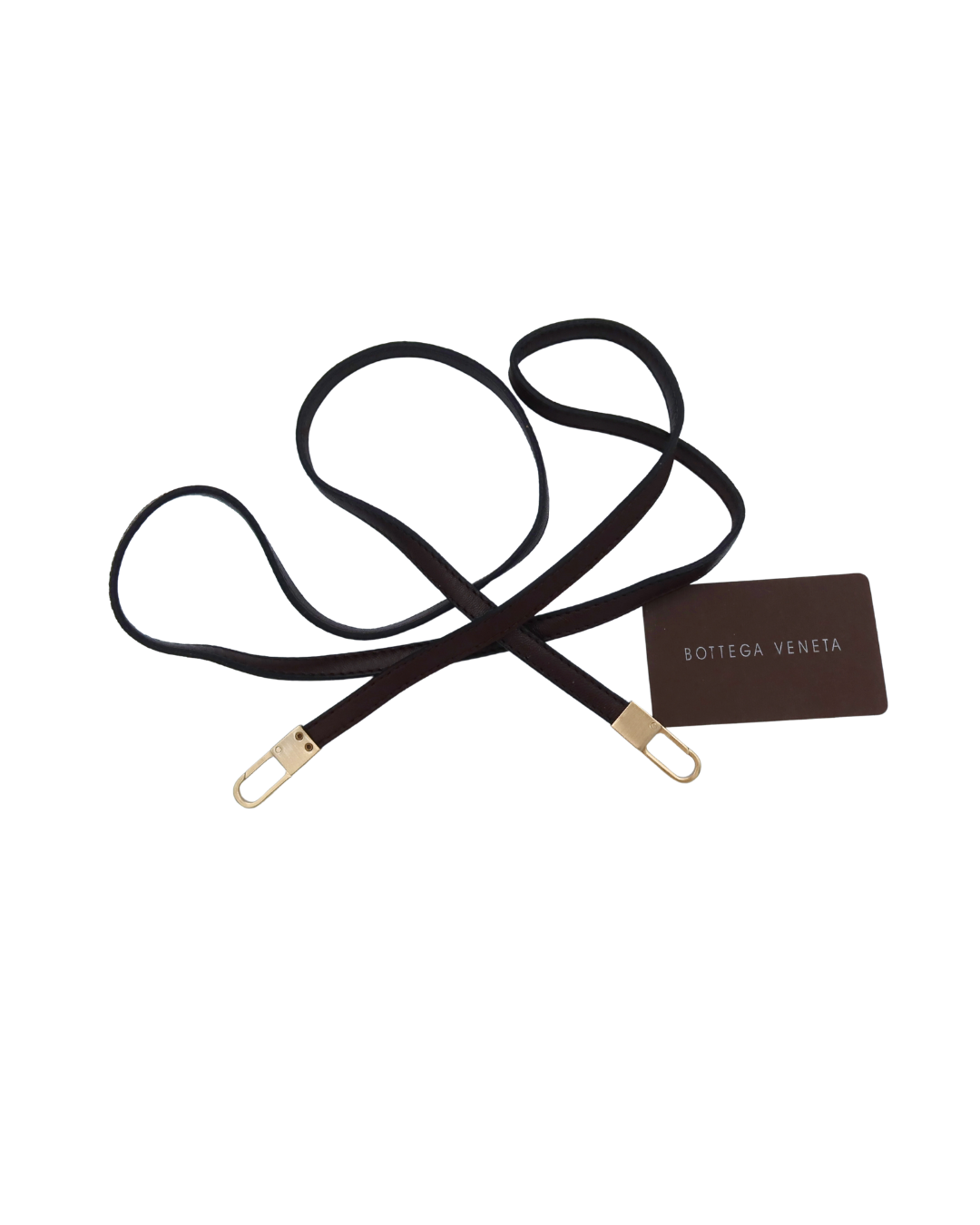 Bottega Veneta Brown Intrecciato Hand Bag with Crossbody Strap