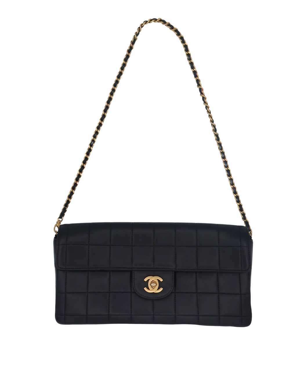 Chanel Black Chocolate Bar Bag 2000-2002