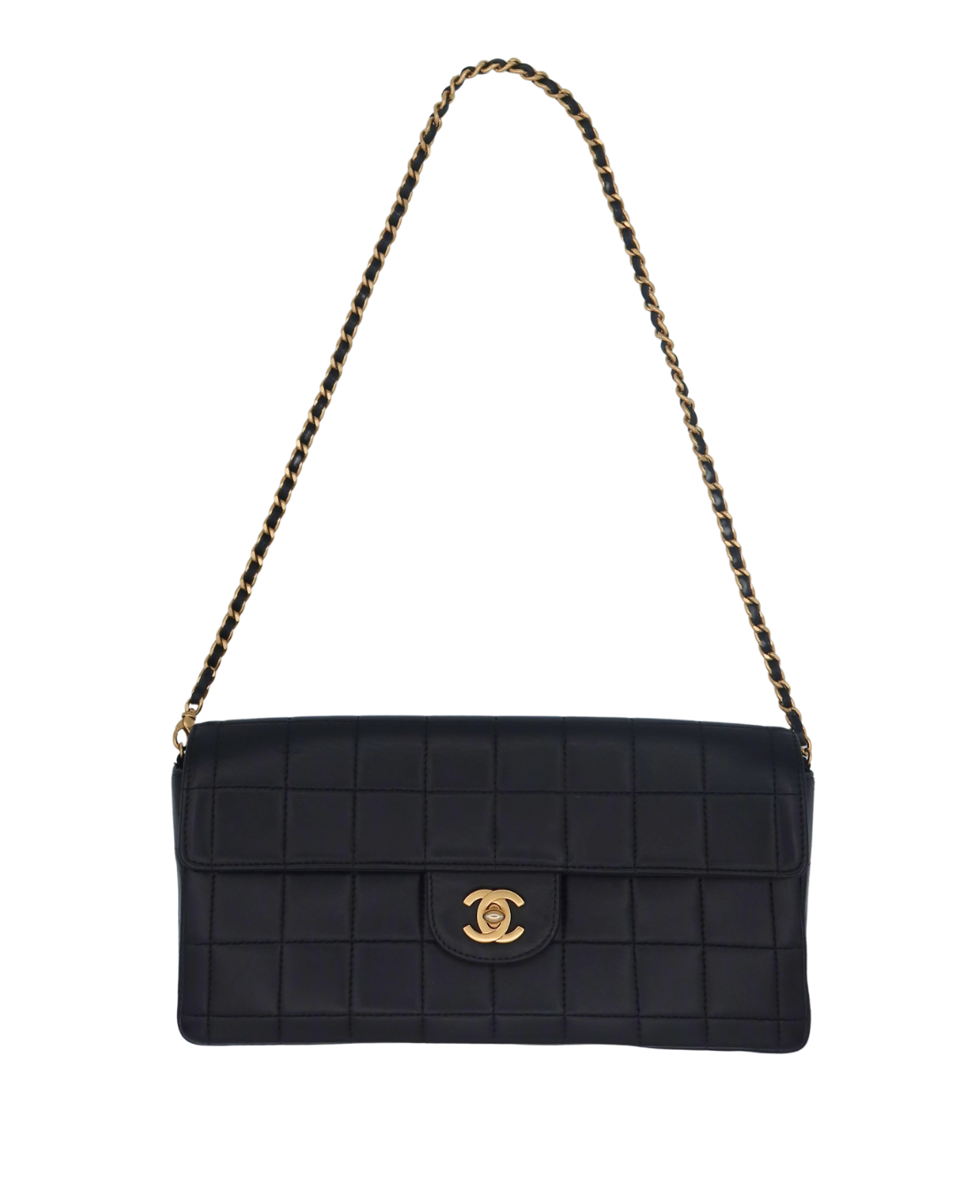 Chanel Black Chocolate Bar Bag 2000-2002
