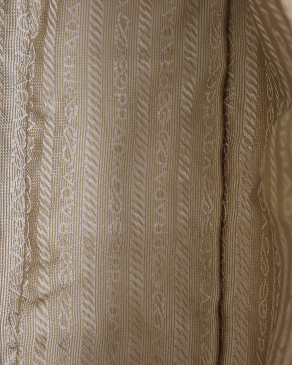 Prada Ivory White Leather Bag Limited Edition Shoulder Bag