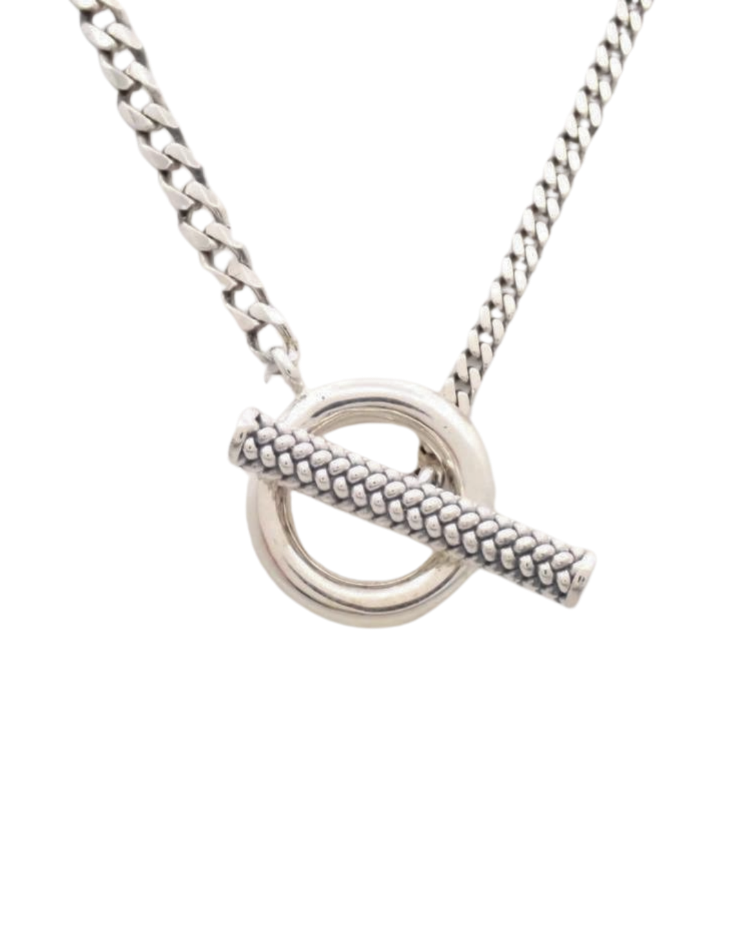 Bottega Venetta Intreccio Necklace in Sterling Silver