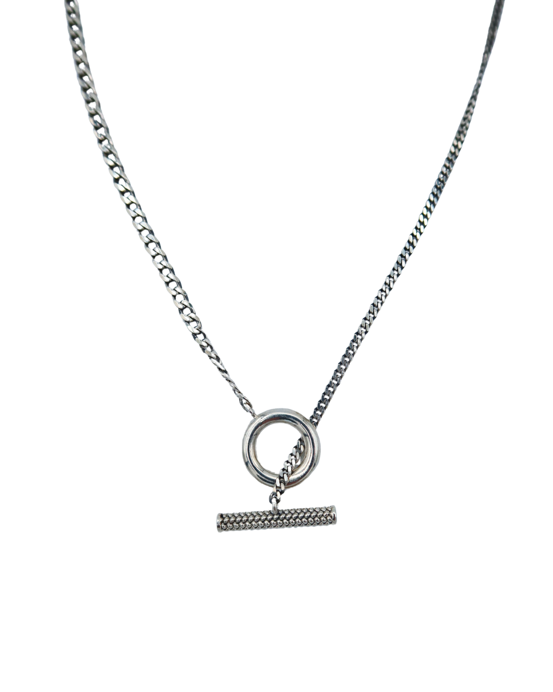 Bottega Venetta Intreccio Necklace in Sterling Silver