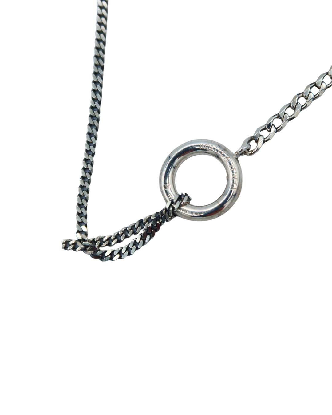 Bottega Venetta Intreccio Necklace in Sterling Silver
