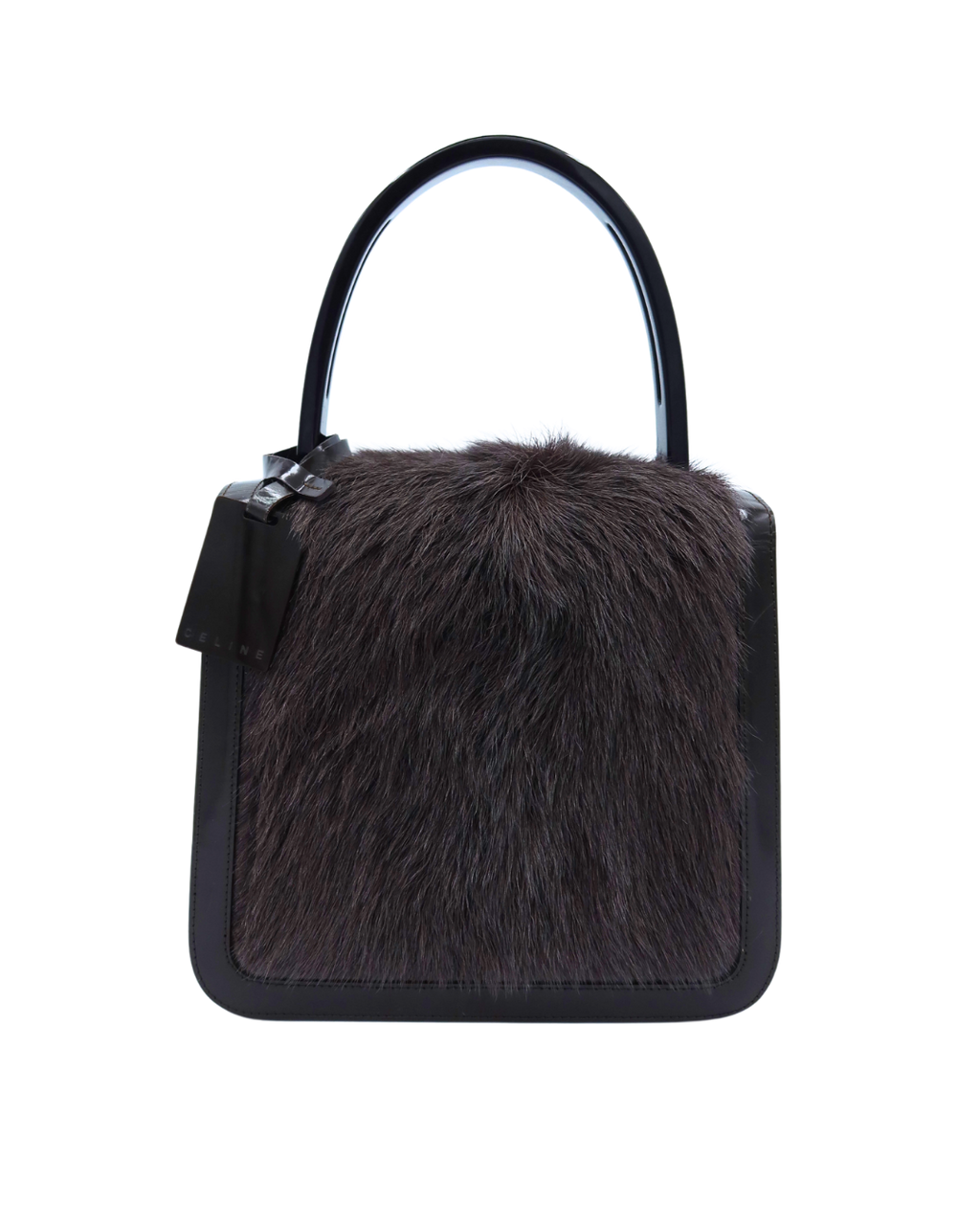 Celine Brown Pony Hair Top Handle Bag Michael Kors Era