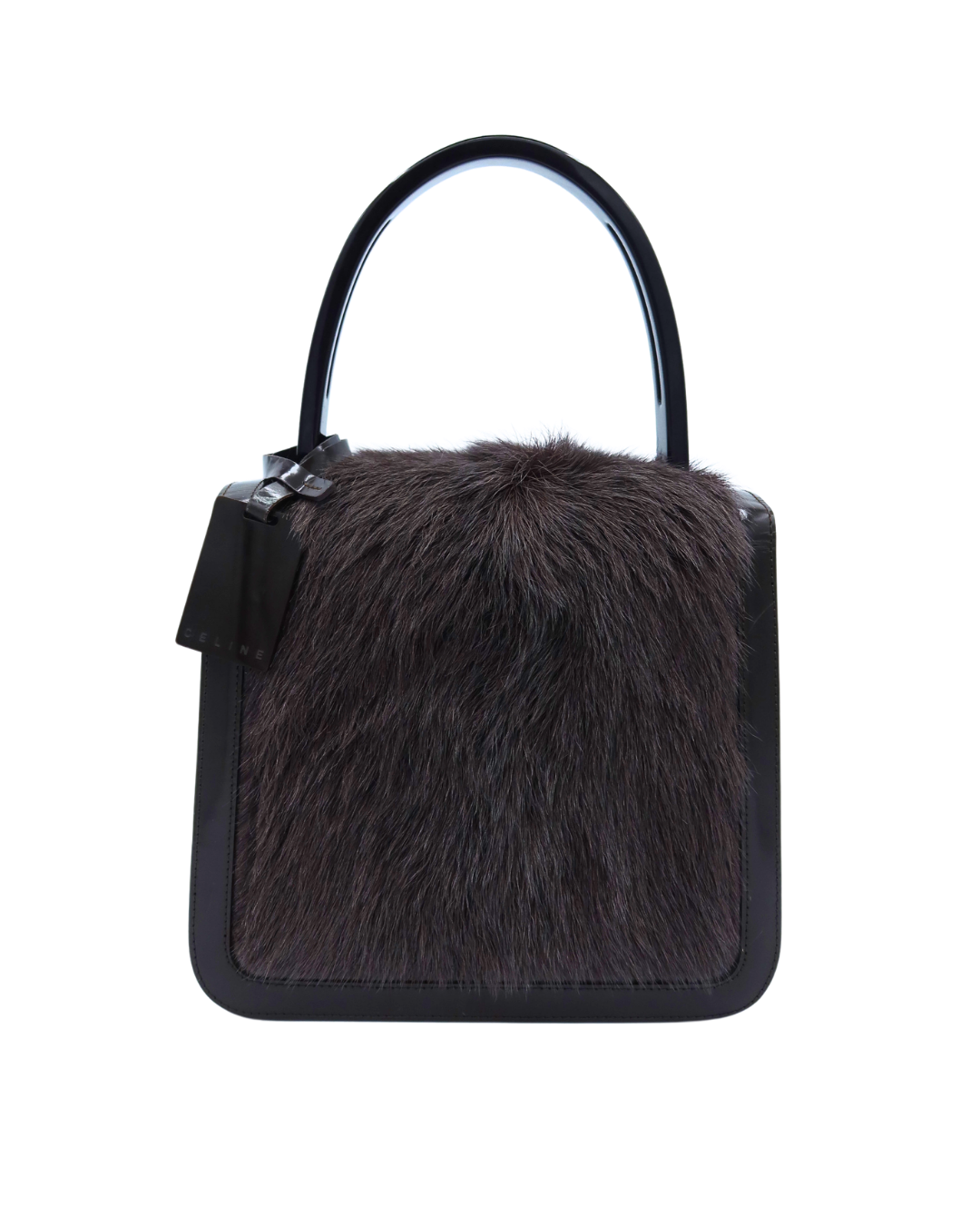 Celine Brown Pony Hair Top Handle Bag Michael Kors Era