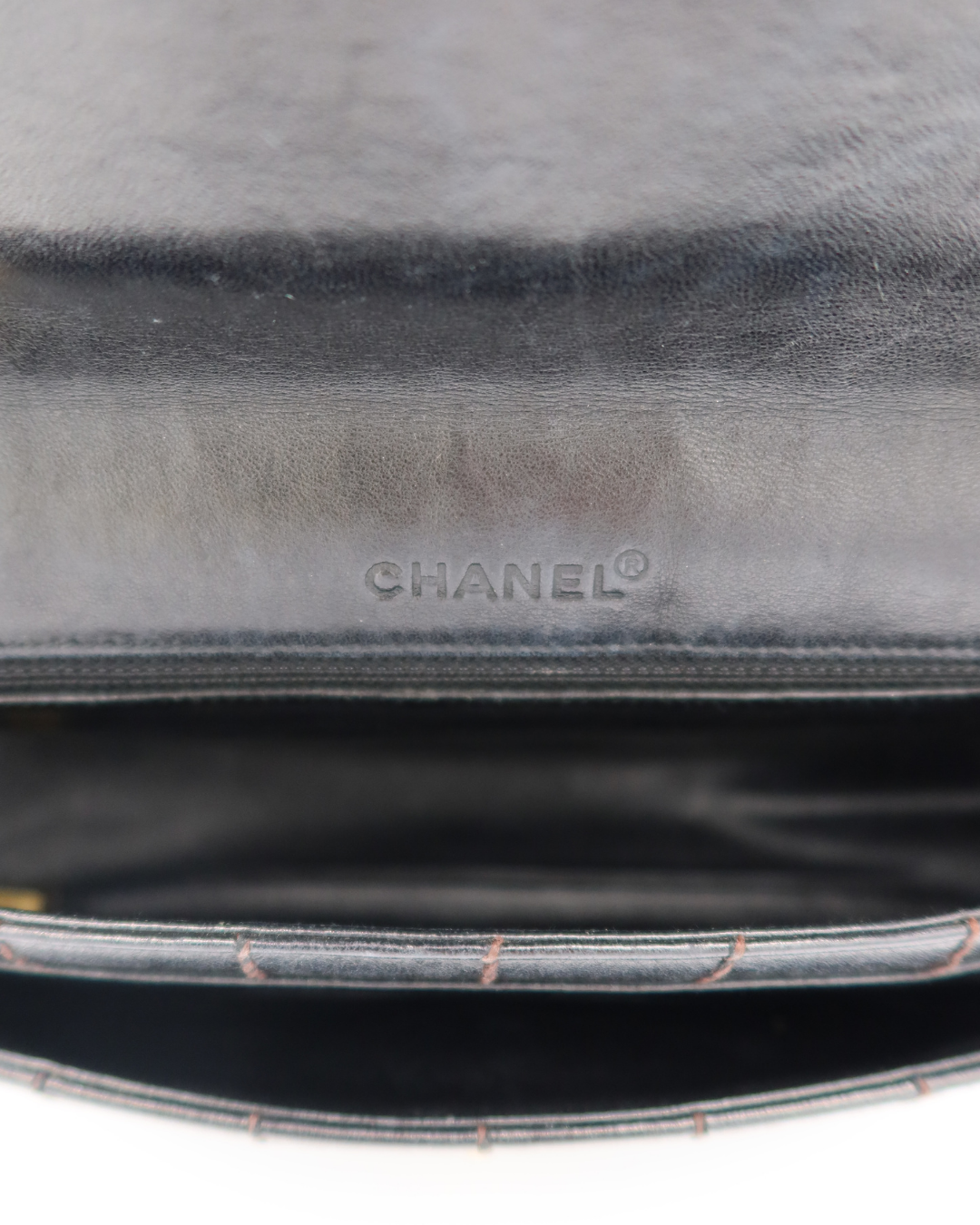 Chanel Vintage Wild Stitch Chocolate Bar Shoulder Flap Bag 2002-2003