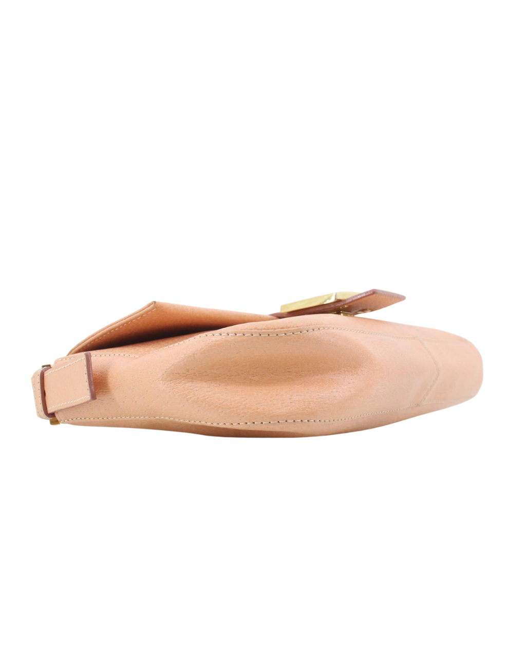 Fendi Vintage Pink Leather Baguette Shoulder Bag
