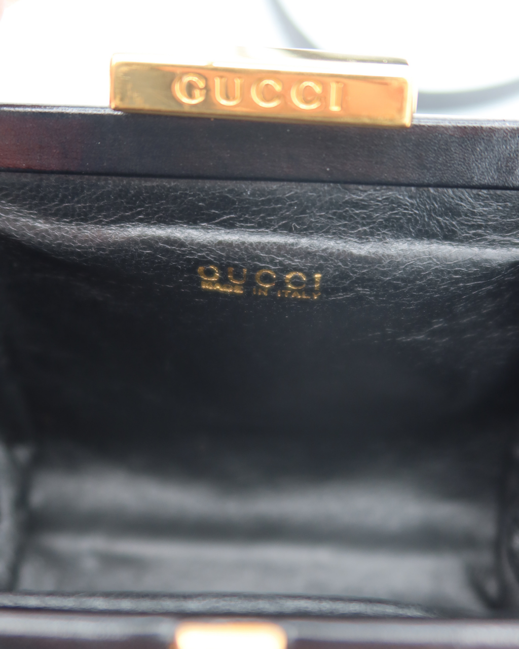 Gucci Vintage Black Mini Pony Hair Bag