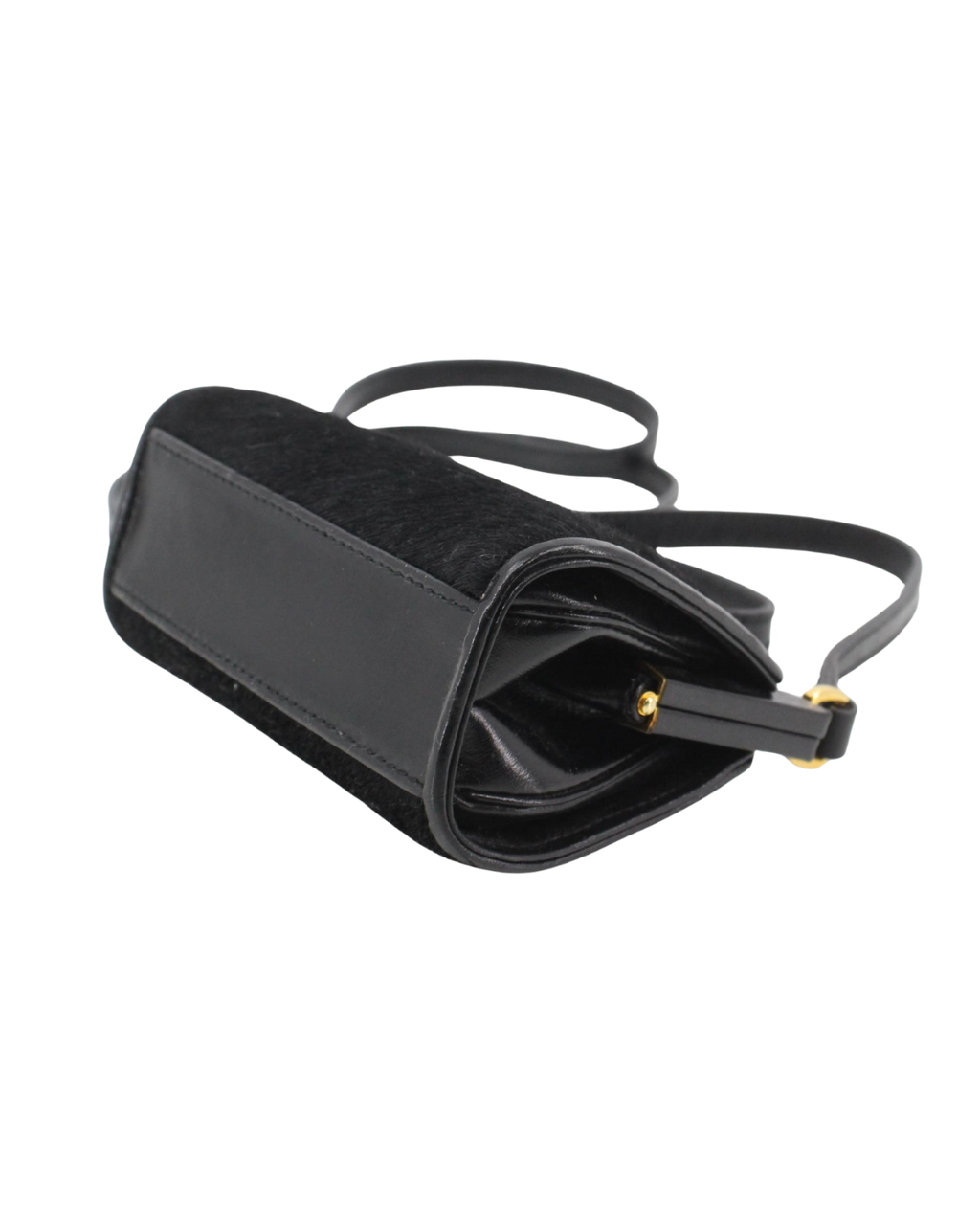 Gucci Vintage Black Mini Pony Hair Bag
