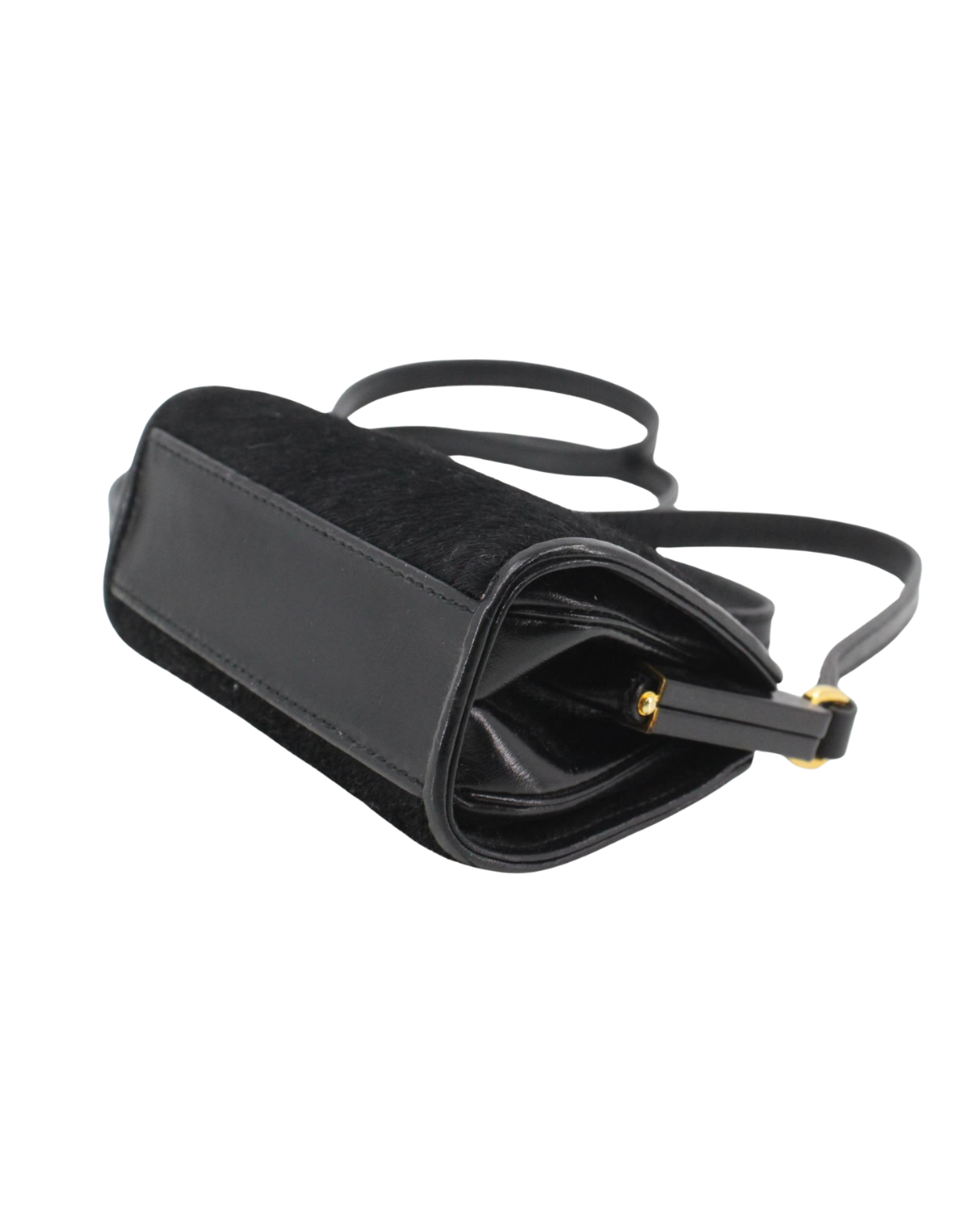 Gucci Vintage Black Mini Pony Hair Bag